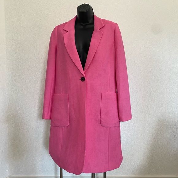 Halogen Jackets & Blazers - Pink  long blazer